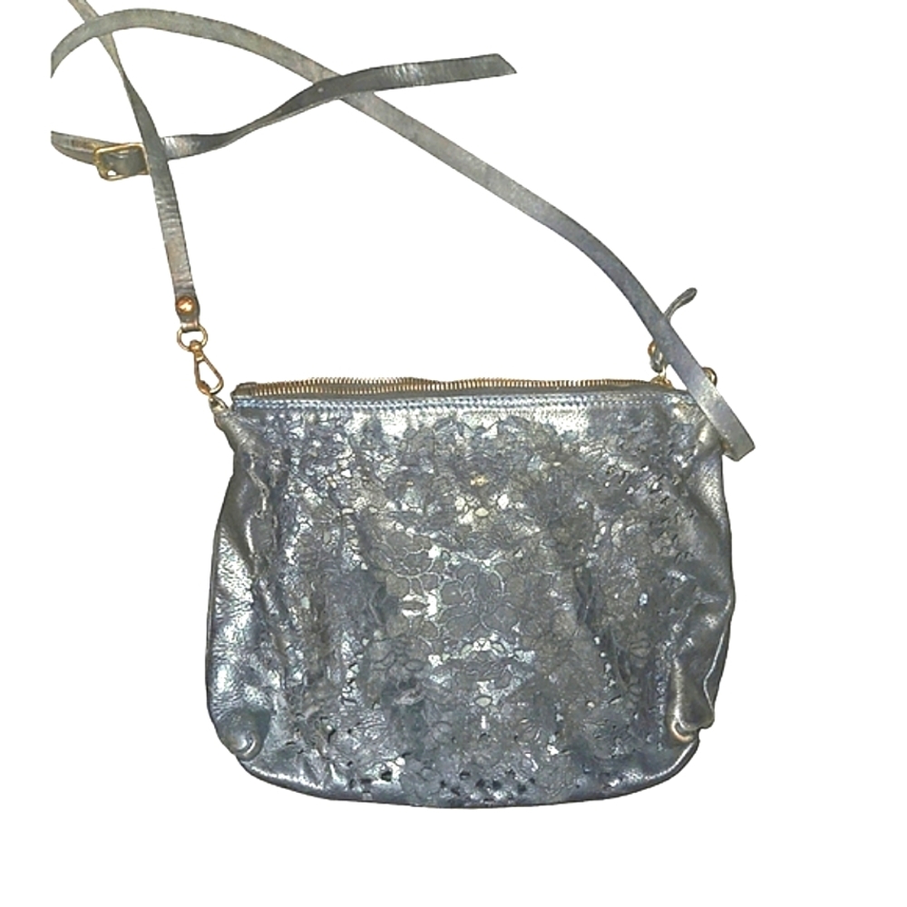 Campomaggi Leather Perforated  Crossbody Bag